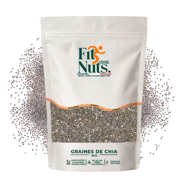 GRAINES DE CHIA BIO RICHE EN PROTEINES