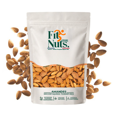 Amandes Torréfiées Premium | Énergie Naturelle & croquant