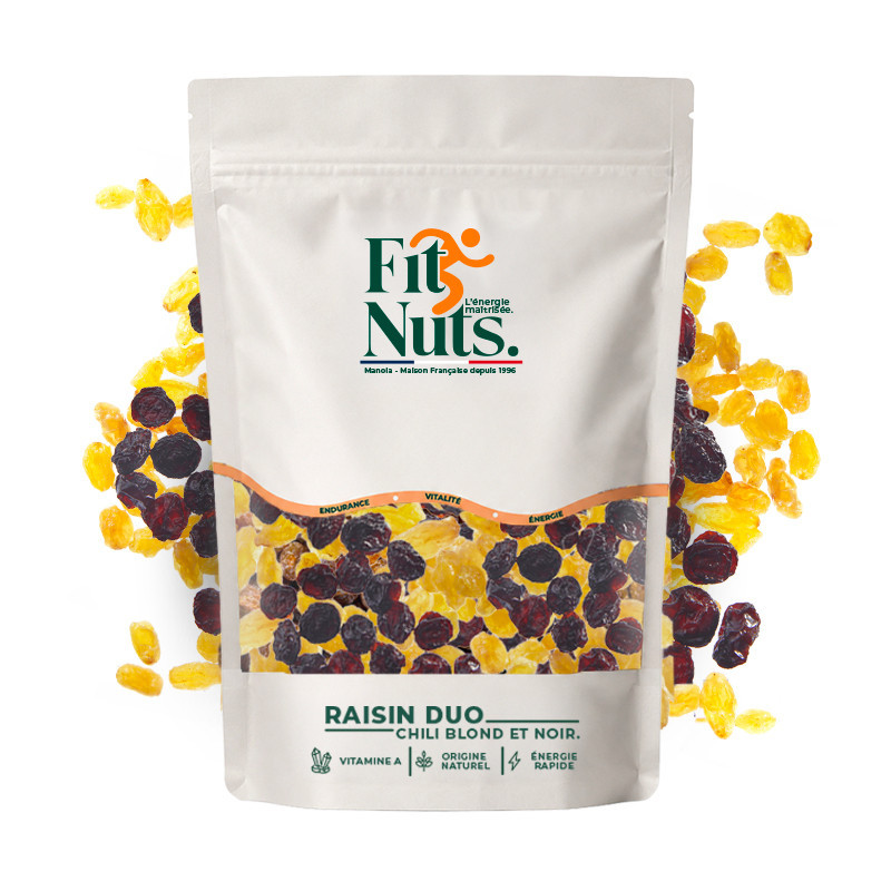 Raisin Duo Chili Blonde & Chili Noir – Énergie Fruitée & Collation Naturelle