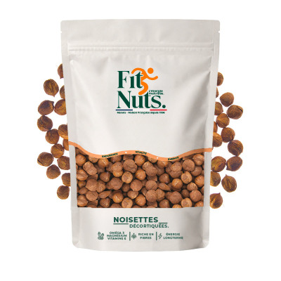 Noisettes Décortiquées – Snack Naturel, Croquant & Énergétique