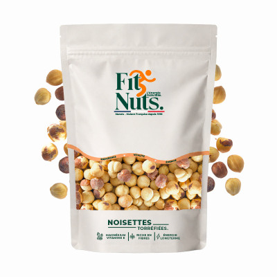 Noisettes Torréfiées – Snack Naturel, Croquant & Énergétique