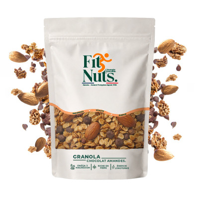 Granola Chocolat Amande – Petit-Déjeuner Gourmand & Croquant