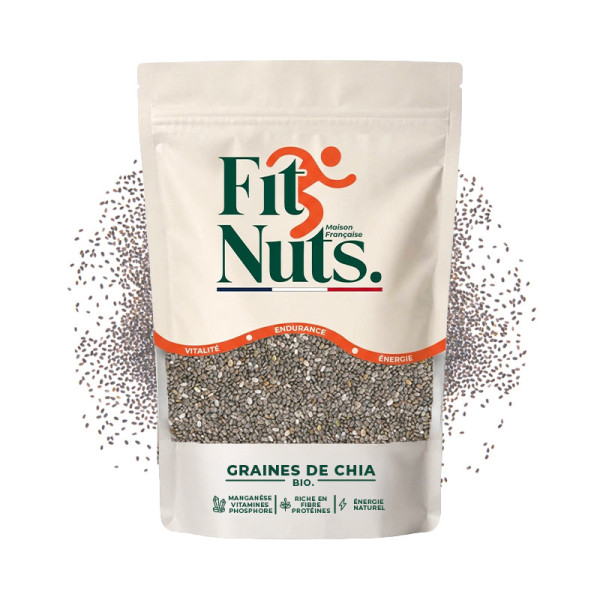 GRAINES DE CHIA BIO RICHE EN PROTEINES