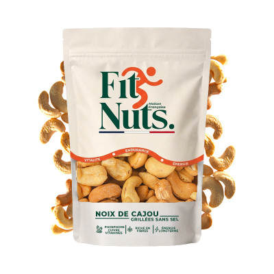 Noix de Cajou Grillées Sans Sel – Énergie Naturelle & Croquant Premium