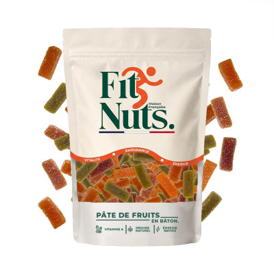 Pâte de Fruits en Bâton – Collation Fruitée, Pratique & Énergétique