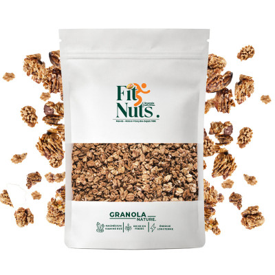Un granola nature croquant, équilibré et polyvalent, idéal pour l’énergie du quotidien.