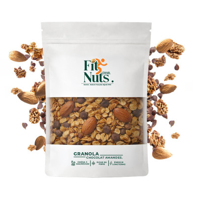 Granola Chocolat Amande – Petit-Déjeuner Gourmand & Croquant