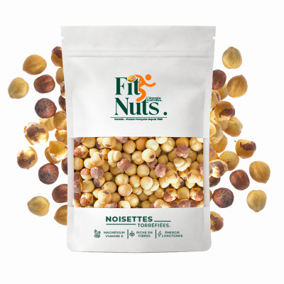 Noisettes Torréfiées – Snack Naturel, Croquant & Énergétique