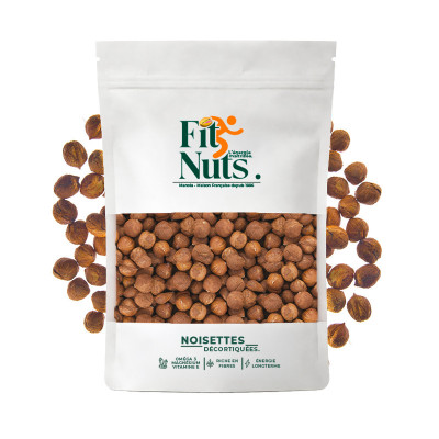 Noisettes Décortiquées – Snack Naturel, Croquant & Énergétique