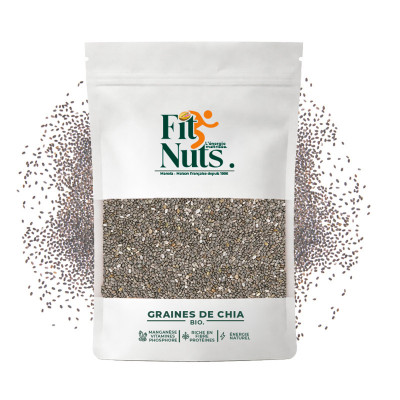 Graines de Chia – Oméga‑3, Fibres & Énergie Naturelle | Super‑aliment