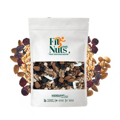 Mendiant Raisins – Mélange Fruit Sec & Fruits à Coque Énergétique