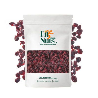 Cranberries entières déshydratées | Snack fruité, antioxydant & gourmand